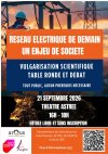 Débat public et gratuit à destination de tout public : "Réseau électrique de demain, un enjeu de société"