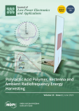 06/2023 : Couverture de la Special issue du Journal of Low-Power-Electronics-Applications : "Evaluation of Polylactic Acid Polymer as a Substrate in Rectenna for Ambient Radiofrequency Energy Harvesting"